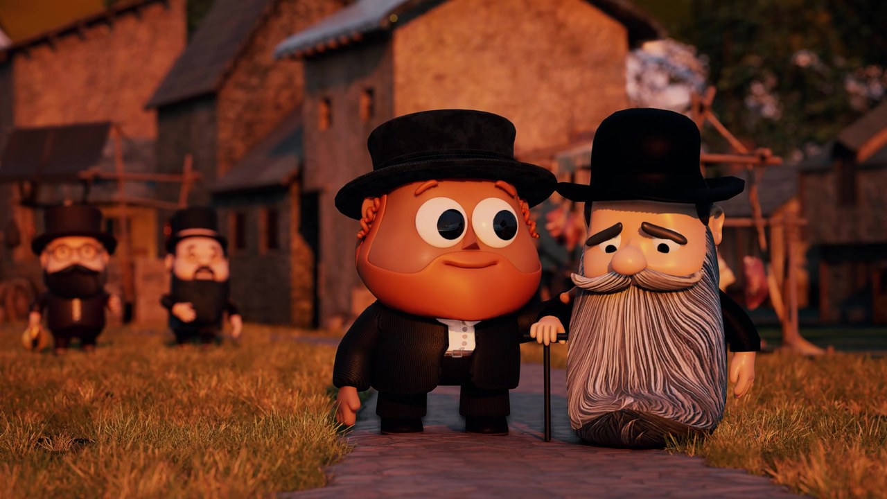 Reb Simcha: A 3D Animated Yiddish Music Video