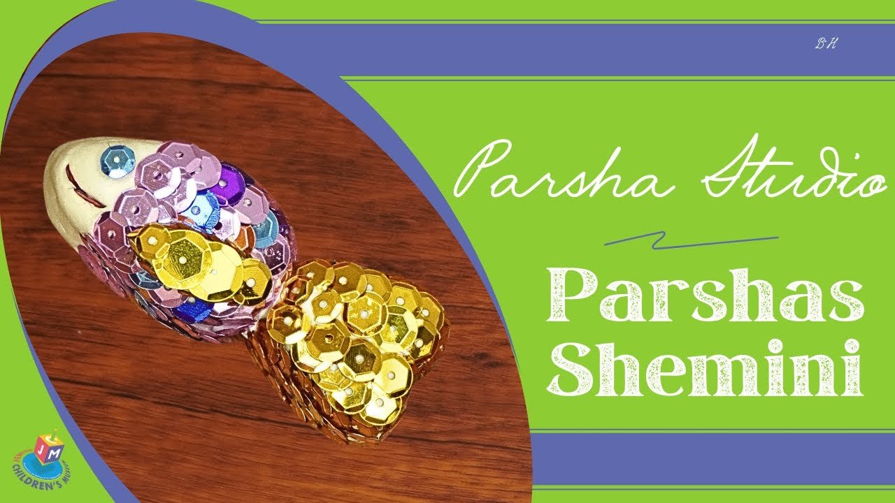 Parsha Studio: Shemini – Clay Fish Magnet