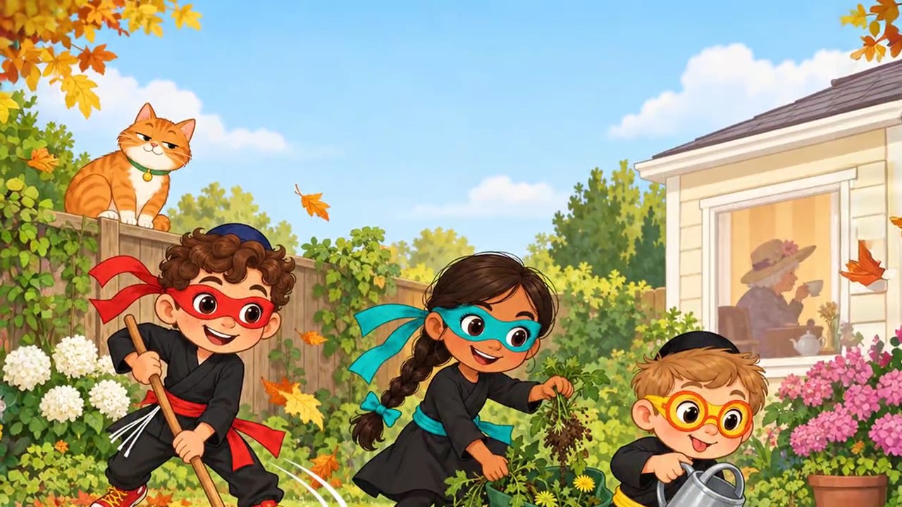 Secret Mitzvah Ninjas