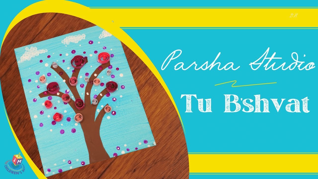 Parsha Studio: Tu Bishvat – Blossoming Tree Painting