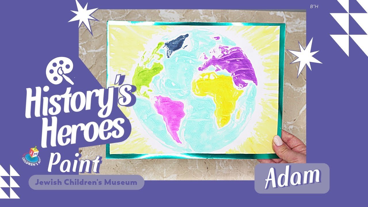 History's Heroes: Adam – World Stamp Painting
