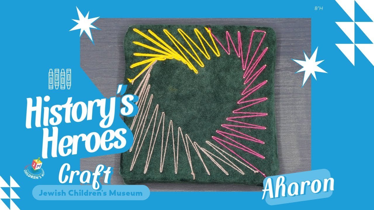History's Heroes: Aharon – Yarn Heart Art